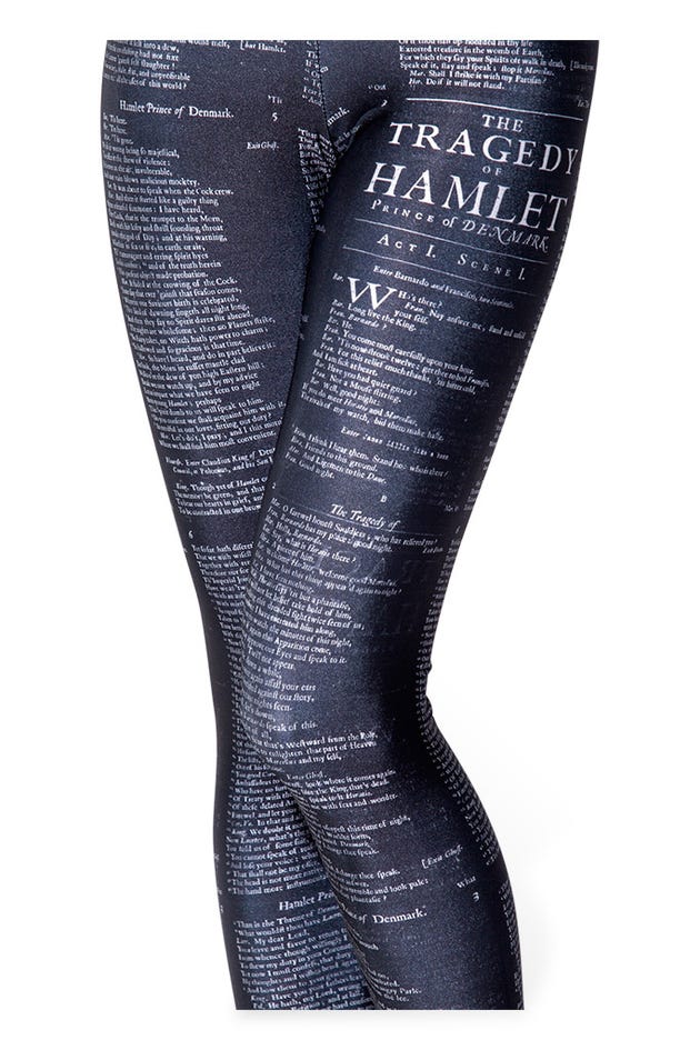 Hamlet Black Leggings