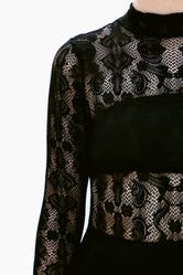 Victorian Lace Long Sleeve Bodysuit